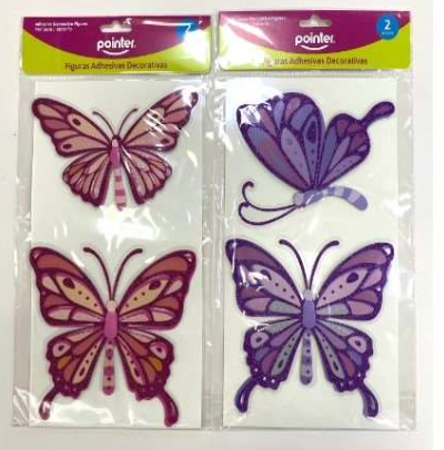 POINTER MARIPOSA STICKERS
